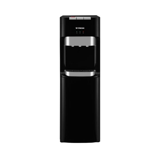 Fresh Hot, Cold, and Normal Water Dispenser, 3 Taps, Black - FW-16VBB