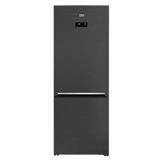 Beko No-Frost Refrigerator, 324 Liters, Dark Stainless - RCNE366E30XBR
