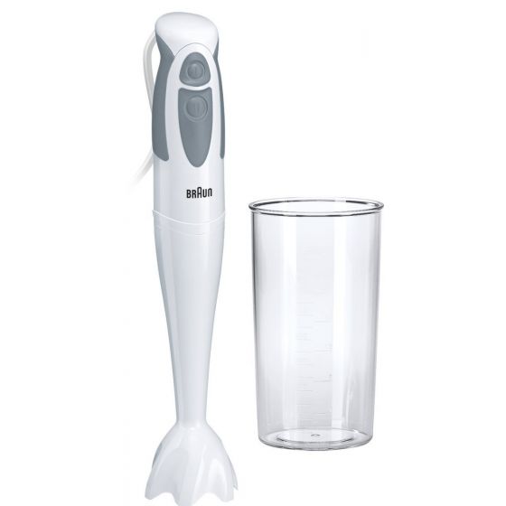 Braun Multiquick 3 Hand Blender, 550 Watt, White - MQ300 Soup