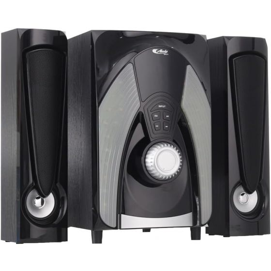 Alaska Tech Wireless Subwoofer, 3 Pieces, Black-  Tk-201