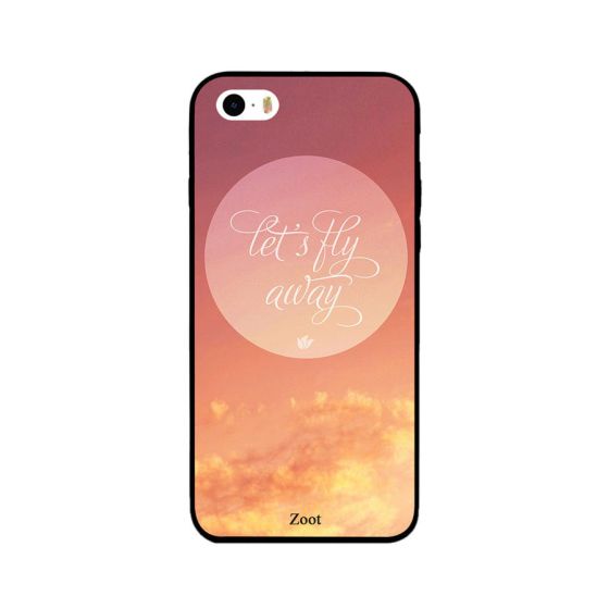 Lets Fly Away Printed Back Cover for Apple iPhone 5