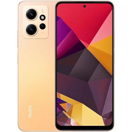 شاومي ريدمي نوت 12 بشريحتين، 128 جيجا، رام 8 جيجا، شبكة 4G LTE - ذهبي