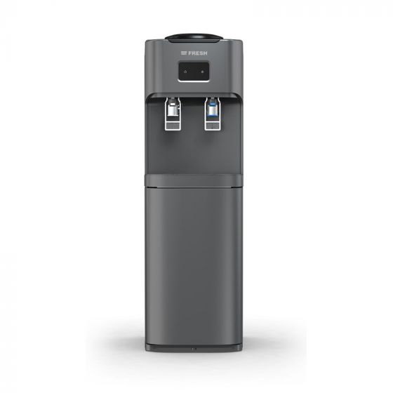 Fresh Warm and Cold Water Dispenser, 2 Taps, Silver - FW17VF
