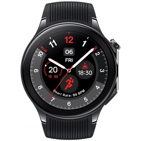 Oneplus Watch 2 Smart Watch, Black Strap and Case