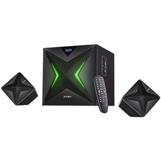 F&D 2.1 Channel Multimedia Bluetooth Speaker, Black - A550X