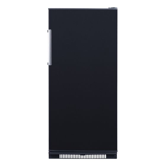Passap No-Frost Upright Freezer, 185 Litre, Black- NVF240