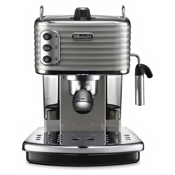 Delonghi Scultura ECZ 351.BG Espresso Machine, 1100W, 1.4 Liters, 15 Bar - Beige