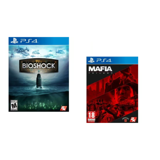 Mafia Trilogy with BioShock The Collection Game for PlayStation 4