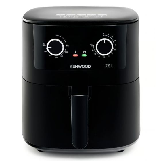 Kenwood Air Fryer, 7.5 Liters, 1650W, Black - HFP76.000BK