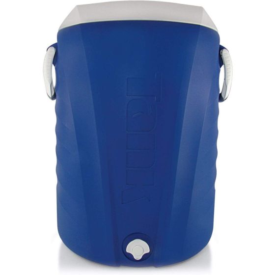 Tank Ice Tank with Micro Filter, 45 Liters - Blue