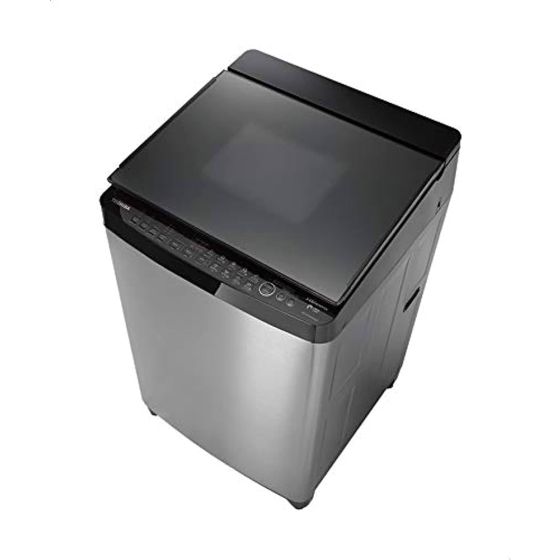Toshiba Top Load Automatic Washing Machine, Inverter Motor, 15 Kg, Stainless - AEW-DG1500SUP(SK)