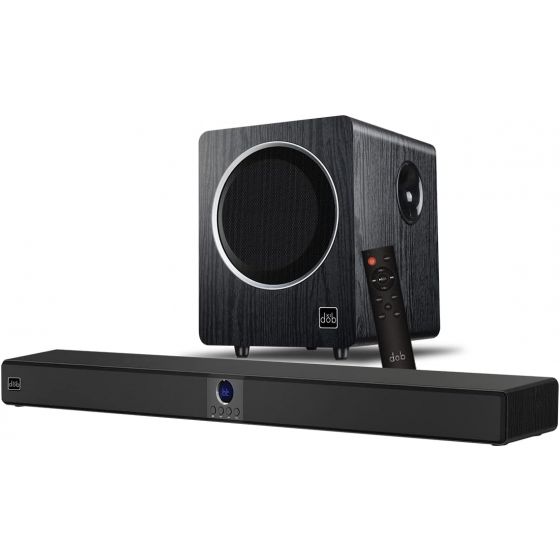 Dob X1 Bluetooth Sound Bar and Subwoofer - Black