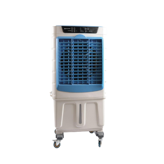Grand Pro Digital Air Cooler with Remote Control, 60 Liters, White and Blue - GP-AC60D