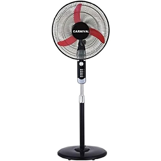 Carnival Stand Fan, 18 Inch, Black - sfm-2020-3