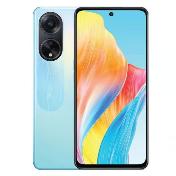 اوبو A98 بشريحتين، 256 جيجا، رام 8 جيجا، شبكة 4G LTE - ازرق
