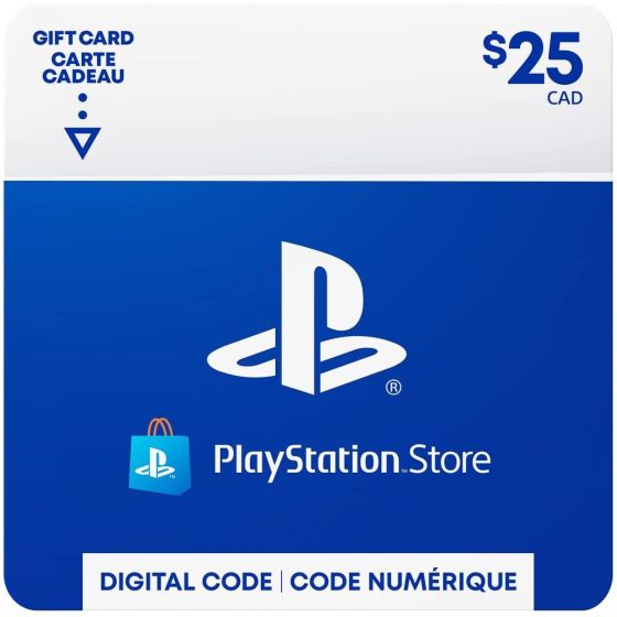 كارت ديجيتال PSN  سوني بلايستيشن 25 دولار كندي - كندا
