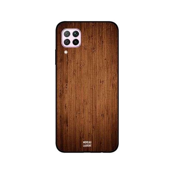 Moreau Laurent Horizontal Vintage Brown Pattern Printed Back Cover for Huawei Nova 7i