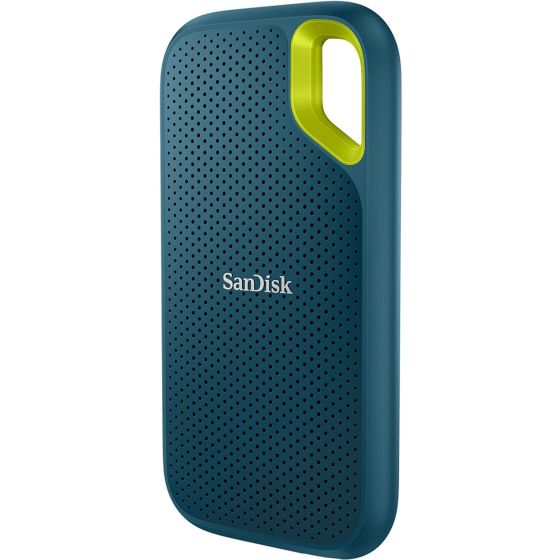 SanDisk Extreme External Solid State Drive, 2TB, Green - SDSSDE61-2T00-G25M