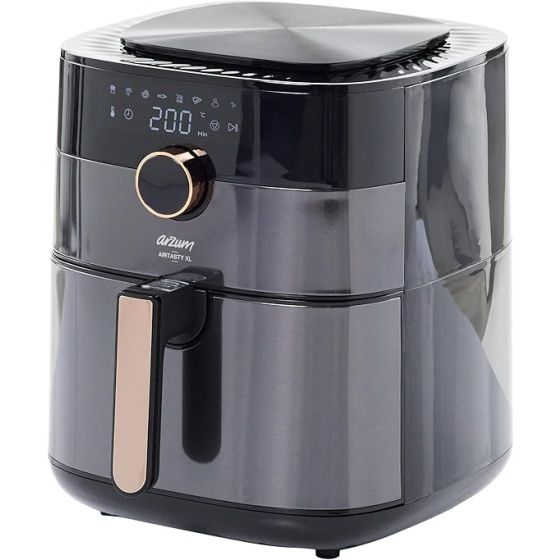Arzum Airtasty XL Air Fryer, 6 Liter, 1750 watt, Black - AR2074