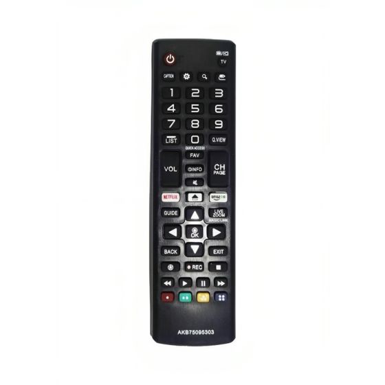 Remote Control for LG Smart TV, Black - AKB75095303