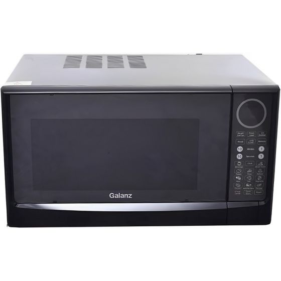 ميكرويف جالانز بشواية، سعة 38 لتر، اسود - D100N38ATP-SS