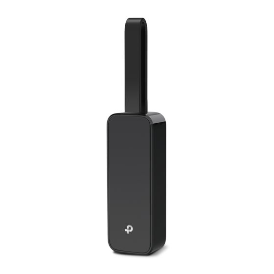 محول شبكة تي بي لينك بموصل USB 3.0 الي منفذ إيثرنت جيجا بايت، اسود - UE306 