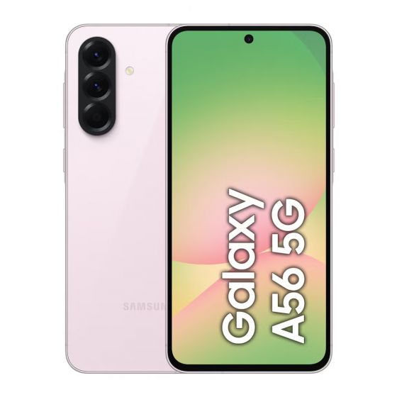 سامسونج جالكسي A56، بسعة 256 جيجا، رام 12 جيجا، شبكة 5G، بشريحتين - بينك اوسم