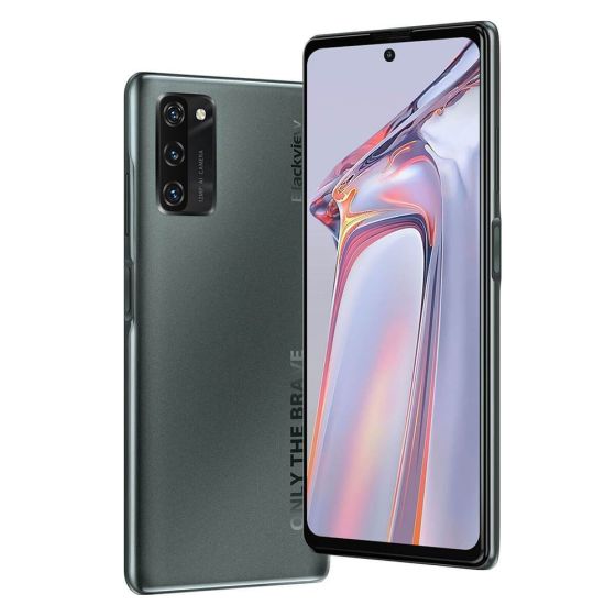 بلاك فيو A100  بشريحتين، 128 جيجا، رام 6 جيجا، شبكة 4G LTE - اسود