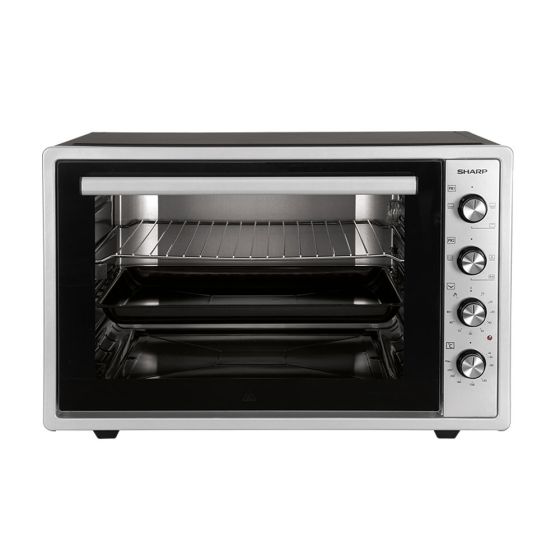 Sharp Electric Oven with Grill, 70 Liters, 1800 Watt, Black and Silver - EO-S70-ES2