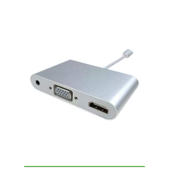 موزع USB بعدد 3 منافذ، فضي