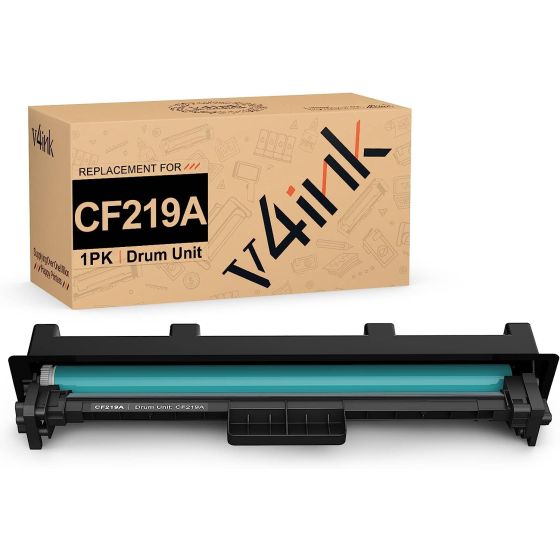 V4INK 1PK Compatible 19A Drum Replacement for HP 19A CF219A Drum Unit for use in HP Pro MFP M130fw M130nw M130fn M130a M102w M102a M130 M102 Printer (NO-Toner)
