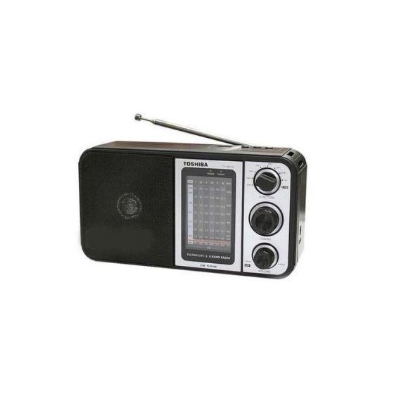Toshiba FM Radio, Black-  TY-HRU30