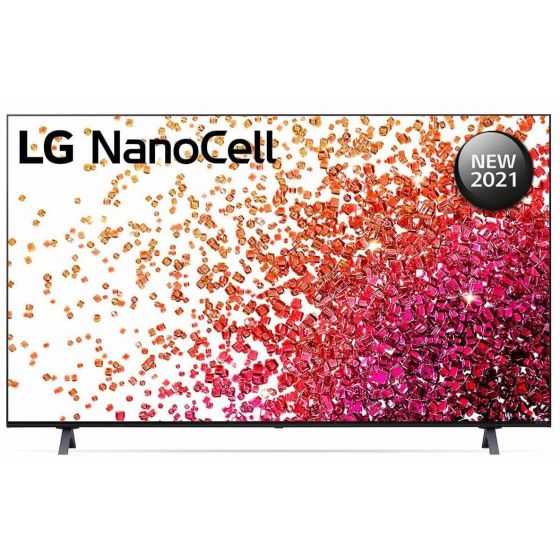 شاشة تلفزيون سمارت ال جي نانو سيل 55 بوصة LED، بدقة 4K UHD، بريسيفر داخلي - 55NANO75VPA