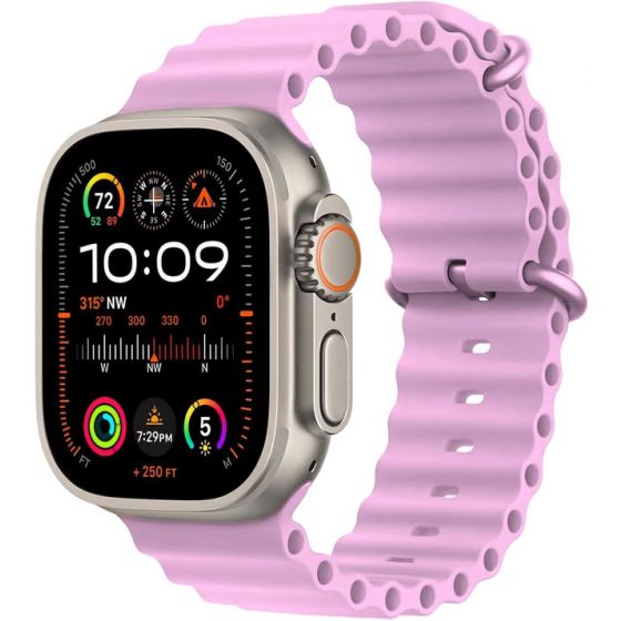 T1000 ULTRA Series 9 Smart Watch, 1.3 Inch - Pink
