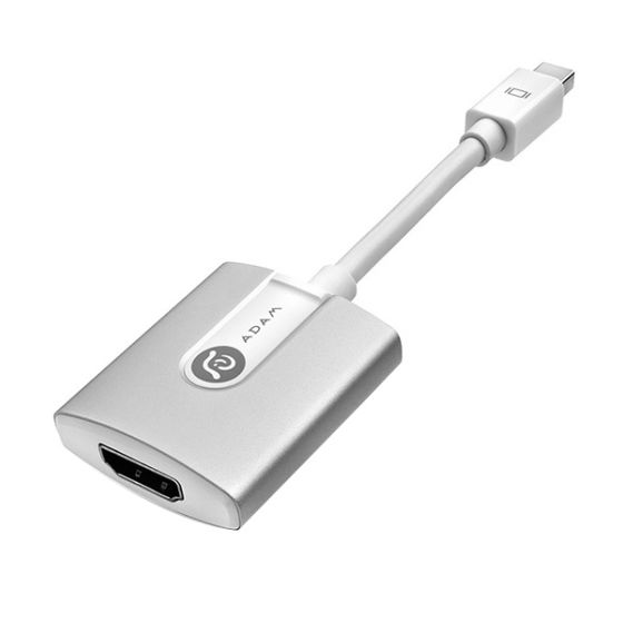 iKlips Mini Display Port To HDMI Adapter, Silver - M2 Adapter