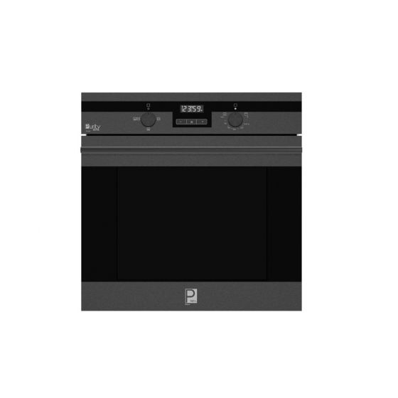 Purity Built-in Electric Oven, 60 Cm, 72 Liters, Grey and Black - OPT60PRO DARK EED
