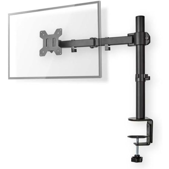 Nedis Single Arm Holder for 15 to 32 inch Monitors - Black
