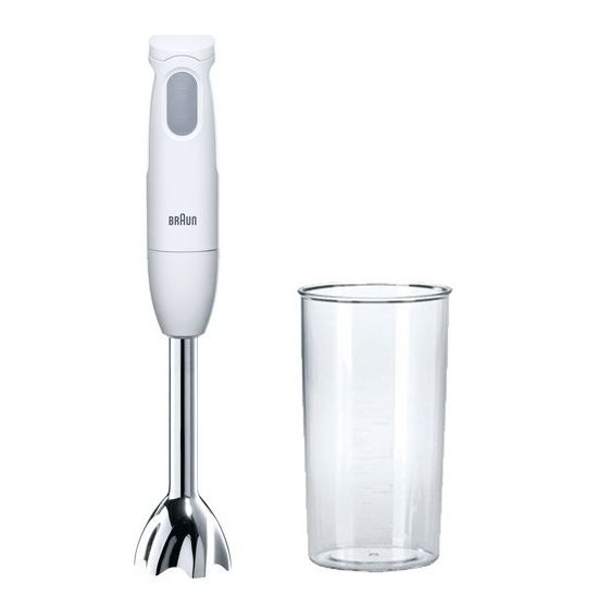 Braun MultiQuick 1 Hand Blender, 450 Watt, White - MQ 100 Curry