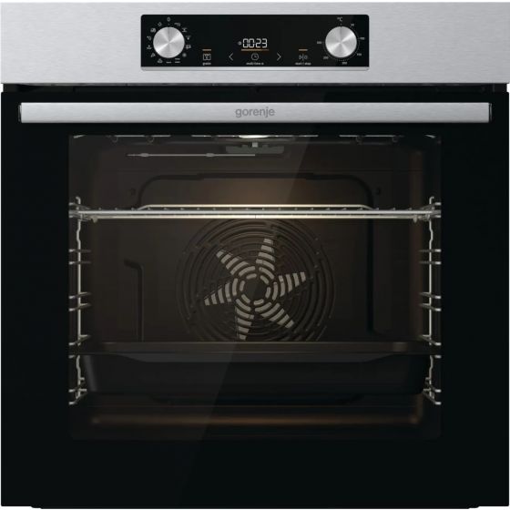 Gorenje Built In Electric Oven, with Grill, 60 CM, 77 Liters, Stainless Steel - BO6737E02X