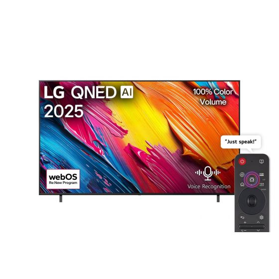 تلفزيون ال جي 55 بوصة، QNED سمارت، بدقة 4K UHD بريسفير داخلي - 55QNED70A6A