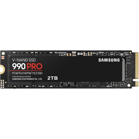 Samsung 990 PRO Series Internal Solid State Drive SSD, 2.5 Inch, 2TB, Black - ‎MZ-V9P2T0B-AM