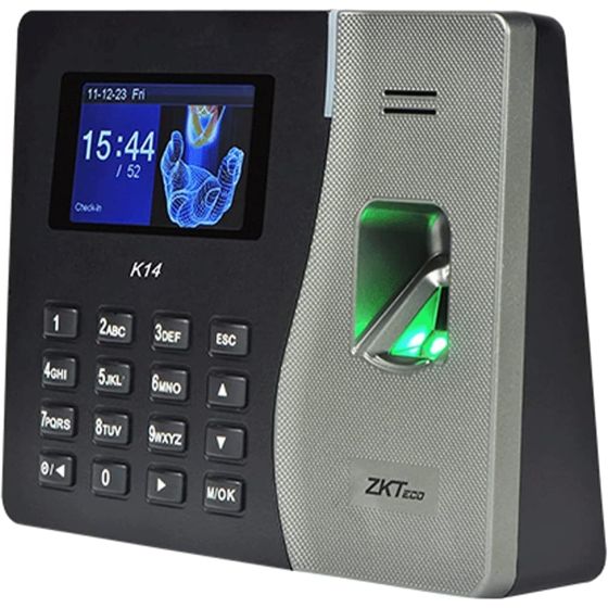 ZKTeco Attendance and Departure Device, Black- 14K Pro