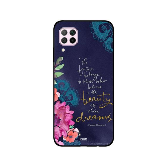 جراب ظهر سيليتو بطبعة عبارة Beauty of Dreams لهواوي نوفا 7i