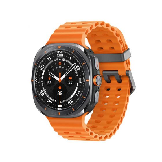 Samsung Galaxy Watch Ultra Smart Watch - Gray Case and Orange Strap