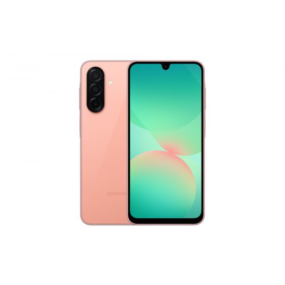 Samsung Galaxy A26, 128GB, 6GB RAM, 4G LTE, Dual SIM - Peach Pink