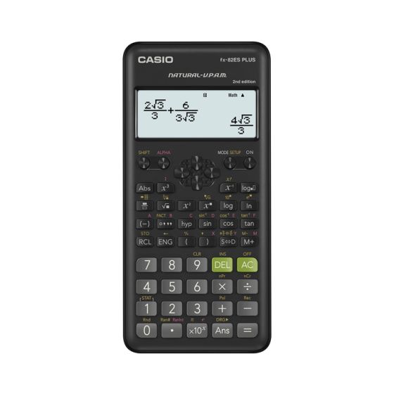 Casio 2nd Edition Standard Scientific Calculator - fx-82ES PLUS-2