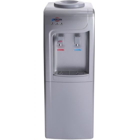 Bergen Water Dispenser, Hot and Cold, Silver - BY90
