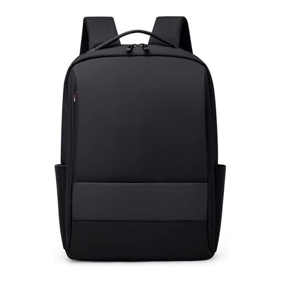 Rahala 505 USB Charging Waterproof Backpack for 15.6 Inch Laptop - Black