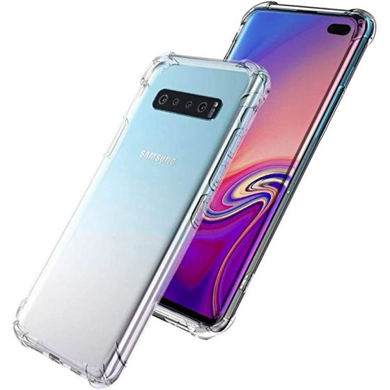 Case for Samsung Galaxy S10 Plus, Protective TPU, Galaxy S10 Plus Cover [Ultra Lightweight] Anti-Scratch Reinforced Corner Protection Bumper Case for Galaxy S10 Plus 2019 - Crystal Clear