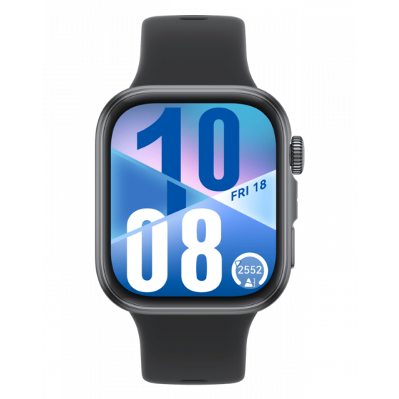 Huawei Fit 4  Smart Watch, 1.82 Inch, with Bluetooth Calling- Grey Case and Black Strap
